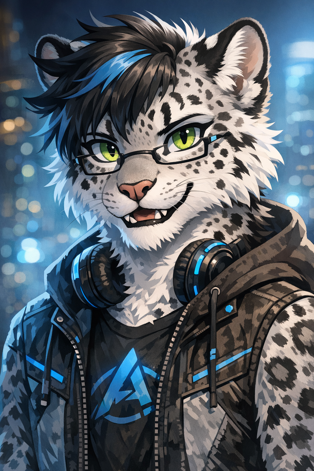 Cute fox furry profile